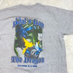 Vintage Style Deal’s Gap Dragon Graphic Tee Shirt Oversized Women’s size Large